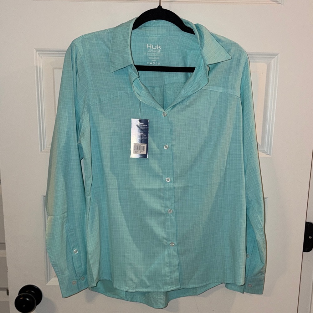 Huk Aqua Long Sleeve Shirt